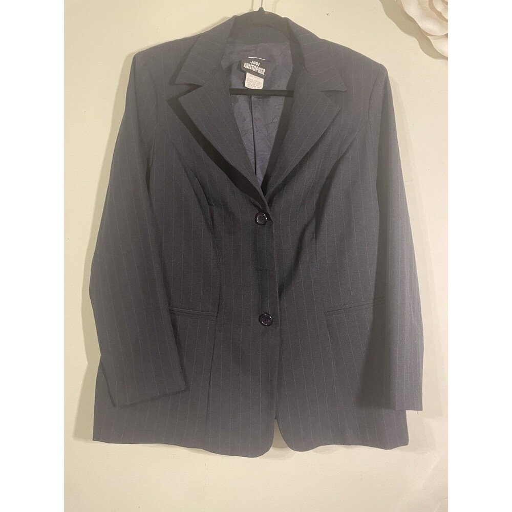 Pin Stripe Women’s Vintage Suit Coat Jodi Kristopher Brand